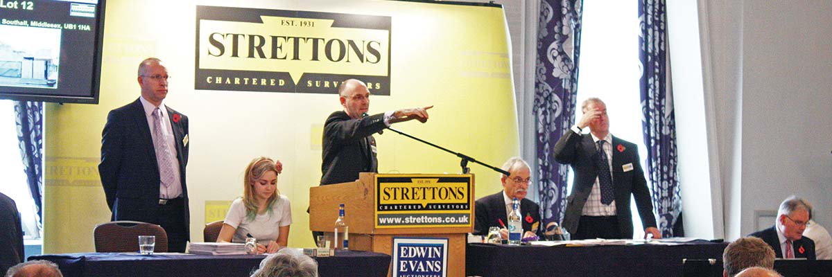 Daily Express Attends Strettons’ Property Auction