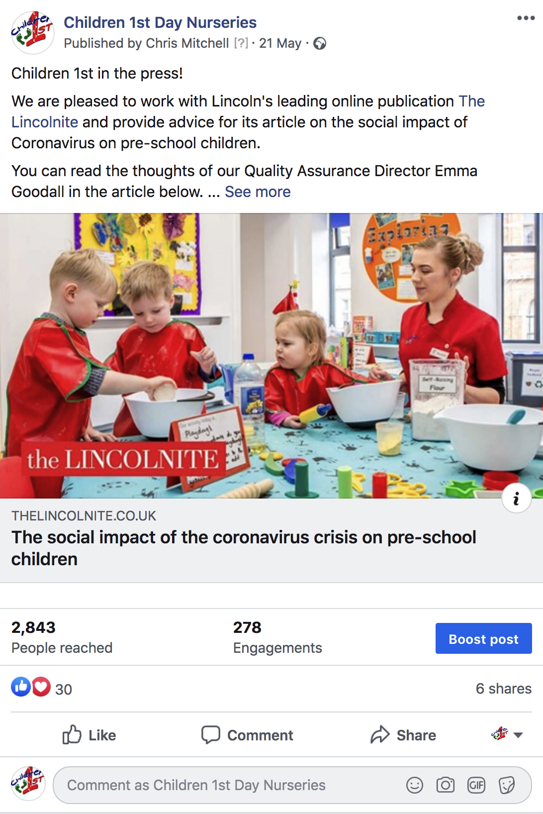 Communicating Through Covid-19 – Children 1st.